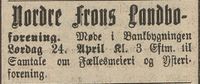 37. Annonse fra Nordre Frons Landboforening i Gudbrandsdølen 22.04.1909.jpg