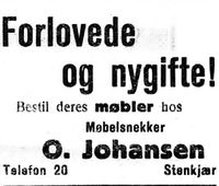 335. Annonse fra O. Johansen i Indhereds-Posten 19.10. 1923.jpg