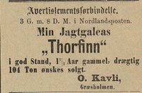362. Annonse fra O. Kavli i Tromsø Stiftstidende 09.09.1886.jpg