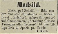 347. Annonse fra O. Kavli i Tromsø Stiftstidende 15.11.1874.jpg