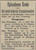 Hedemarkens Amtstidende 05. mai 1909.