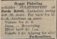 Fra 1946 og framover ble laget benevnt Rygge fiskerlag