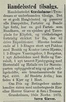 342. Annonse fra Søren Giæver i Tromsø Stiftstidende 23.11.1873.jpg