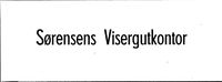 131. Annonse fra Sørensens Visergutkontor i Kristiansands Avholdslag 1874 - 10.august - 1949.jpg