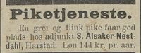 304. Annonse fra S. Alsaker Nøstdahl i Nordlys 31.12.1909.jpg