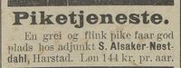 305. Annonse fra S. Alsaker Nøstdahl i Nordlys 31.12.1909.jpg