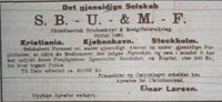 44. Annonse fra S. B. U - & M. F. i Møre Tidende 14. januar 1899.jpg