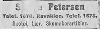 178. Annonse fra S. Petersen i Ny Tid 1914.jpg