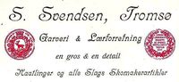 237. Annonse fra S. Svendsen under Harstadutstillingen 1911.jpg