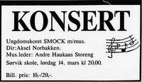 Harstad Tidende 13. mars 1992.