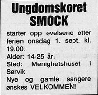 Harstad Tidende 31. august 1993.