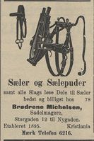 90. Annonse fra Sadelmakerne Brødrene Michelsen i Hedemarkens Amtstidende 05.05.1909.jpg