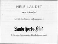 37. Annonse fra Sandefjords Blad i Landsmøter DNT 1963 DNTU Sandefjord.jpg