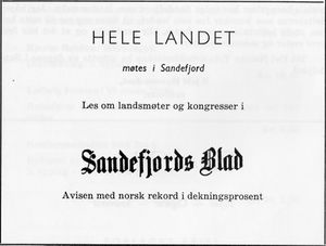 Annonse fra Sandefjords Blad i Landsmøter DNT 1963 DNTU Sandefjord.jpg