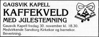 Harstad Tidende 29. november 2001.