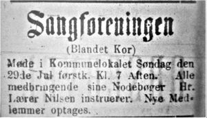 Annonse fra Sangforeningen i Tromsø Amtstidende 27.07.1888.jpg