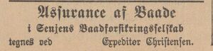 Annonse fra Senjens Baadforsikringsselskab i Finnmarksposten 17.10.1895.jpg