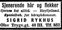 22. Annonse fra Sigrid Rykhus i Nord-Trøndelag og Inntrøndelagen 4.7. 1942.jpg