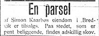 211. Annonse fra Simon Kaarbø i Tromsø Amtstidende 4. januar 1900.jpg
