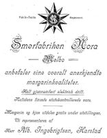 89. Annonse fra Smørfabriken Nora under Harstadutstillingen 1911.jpg