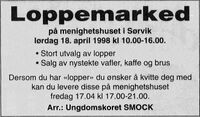Harstad Tidende 16. april 1998.
