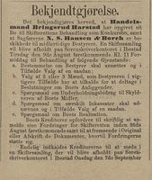 30. Annonse fra Sorenskriverkontoret i Ibestad i Norsk Kundgjørelsestidende 11.07. 1887.jpg