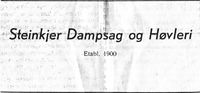 187. Annonse fra Steinkjer Dampsag og Høvleri i Bygdenes By 1957.jpg
