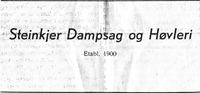 186. Annonse fra Steinkjer Dampsag og Høvleri i Bygdenes By 1957.jpg