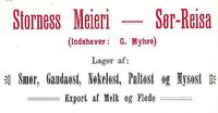 9. Annonse fra Storness Meieri under Harstadutstillingen 1911.jpg