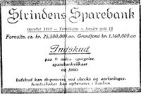 34. Annonse fra Strindens Sparebank i Trønderbladet 22.12. 1926.jpg