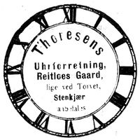 340. Annonse fra Thoresens uhrforretning i Indtrøndelagen 20.6.1906.jpg