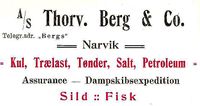 188. Annonse fra Thorv. Berg & Co. under Harstadutstillingen 1911.jpg