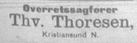 32. Annonse fra Thorvald Thoresen i Møre Tidende 14. januar 1899.jpg