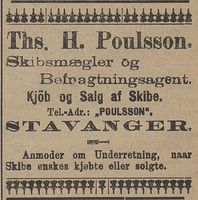 141. Annonse fra Ths. H. Poulsson i Kysten 7.12. 1905.jpg