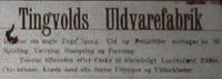 53. Annonse fra Tingvolds Uldvarefabrik i Møre Tidende 14. januar 1899.jpg