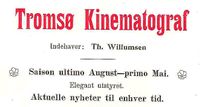 231. Annonse fra Tromsø Kinematograf under Harstadutstillingen 1911.jpg
