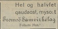 318. Annonse fra Tromsø Samvirkelag i Nordlys 18.10. 1923.jpg