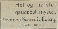 317. Annonse fra Tromsø Samvirkelag i Nordlys 18.10. 1923.jpg