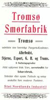 233. Annonse fra Tromsø Smørfabrik under Harstadutstillingen 1911.jpg