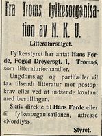 314. Annonse fra Troms NKU i Nordlys 18.08. 1923.jpg