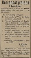 12. Annonse fra Trondenes kommune i Tromsø Amtstidende 28 05 1900.jpg