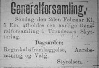 238. Annonse fra Trondenes skytterlag i Tromsø Amtstidende 25. januar 1896.jpg