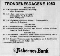 Harstad Tidende 20. september 1983.