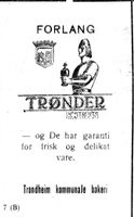65. Annonse fra Trondheim kommunale bakeri i Inntrøndelagen og Trønderbladet 27.7. 1932.jpg