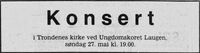 Harstad Tidende 25. mai 1984.
