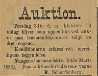 433. Annonse fra Vaagens Lensmandsktr. i Lofotens Tidende 26.03. 1892.jpg