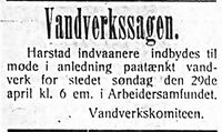 357. Annonse fra Vandverkskomiteen 1906 i Haalogaland 28.4.-06.jpg