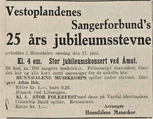 Annonse fra Vestoplandenes Sangerforbund i avisa Velgeren 12.06.1934.jpg