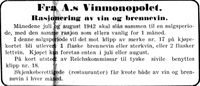 276. Annonse fra Vinmonopolet i Nord-Trøndelag og Inntrøndelagen 4.7. 1942.jpg