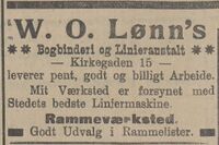 Fædrelandsvennen 10. mars 1908.